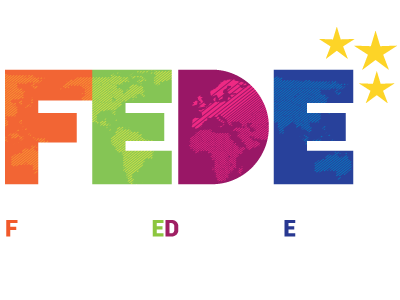 logo fede 2016 federation for education in europe fédération éducation européenne white